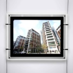 1 unit of led lightbox illuminated poster frame display