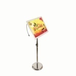 Floorstanding illuminated poster frame illuminated poster frame