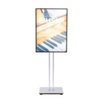 floorstanding backlit light box Floor sign holder with LED Illuminated